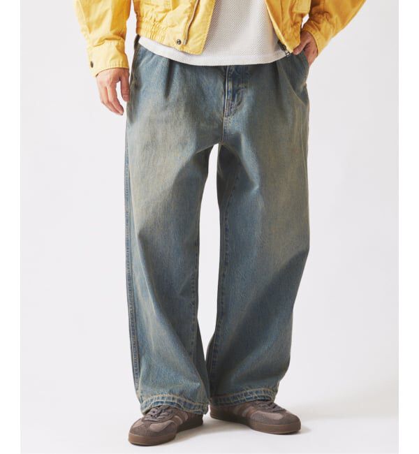 JOURNAL STANDARD relume「《予約》スモーキーデニム 11oz オーバーパンツ」|デニム|