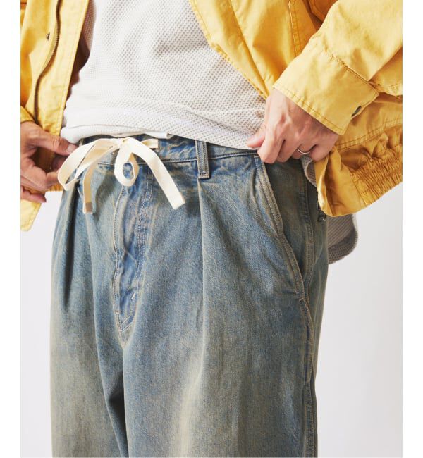 JOURNAL STANDARD relume「《予約》スモーキーデニム 11oz オーバーパンツ」|デニム|