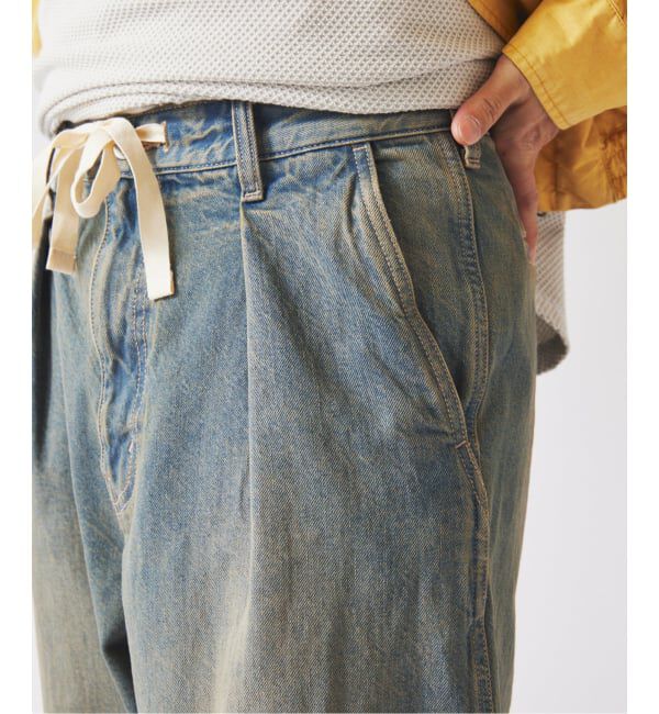 JOURNAL STANDARD relume「《予約》スモーキーデニム 11oz オーバーパンツ」|デニム|