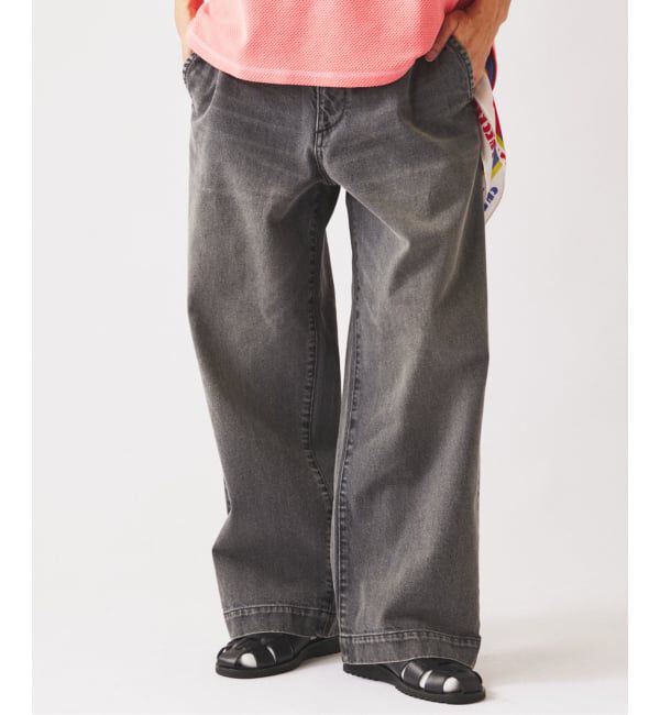JOURNAL STANDARD relume「クラフトデニム 12oz ワイド デニム スラックス」|デニム|