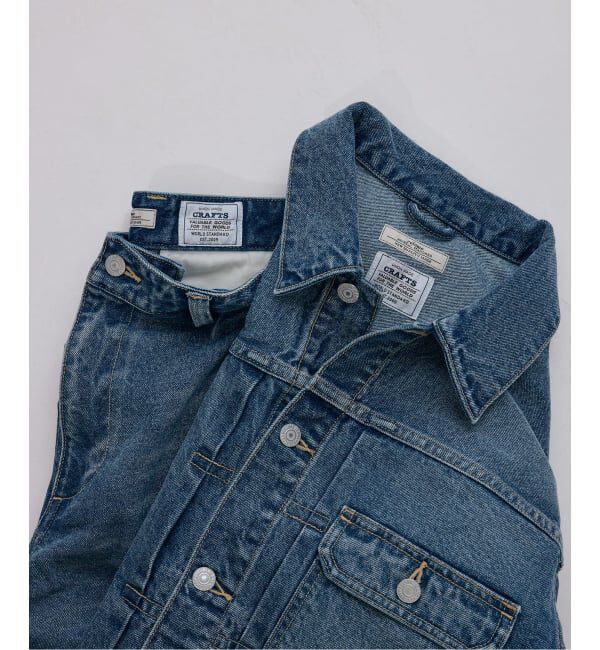 JOURNAL STANDARD relume「クラフトデニム 12oz ワイド デニム スラックス」|デニム|