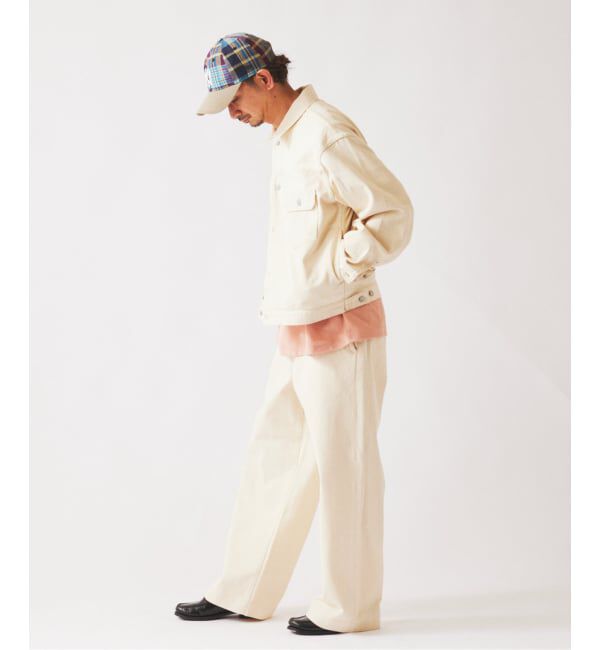 JOURNAL STANDARD relume「クラフトデニム 12oz ワイド デニム スラックス」|デニム|