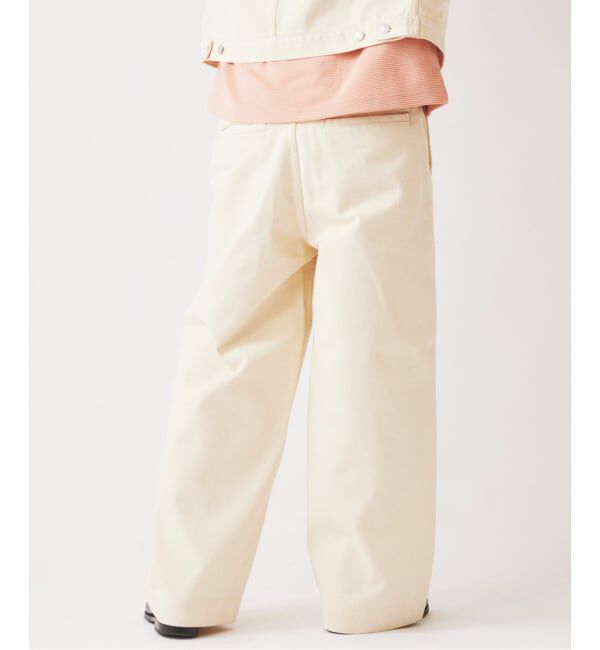 JOURNAL STANDARD relume「クラフトデニム 12oz ワイド デニム スラックス」|デニム|