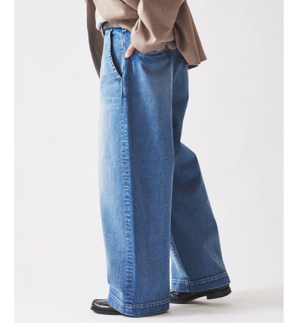 JOURNAL STANDARD relume「クラフトデニム 12oz ワイド デニム スラックス」|デニム|