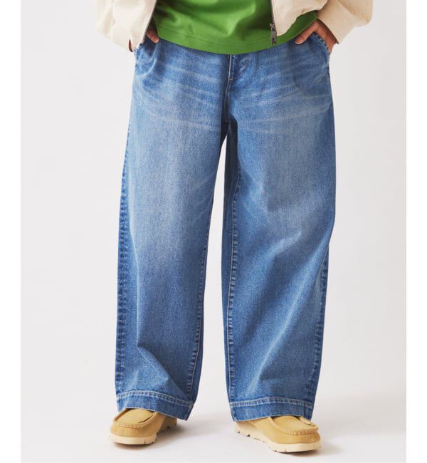 JOURNAL STANDARD relume「クラフトデニム 12oz ワイド デニム スラックス」|デニム|