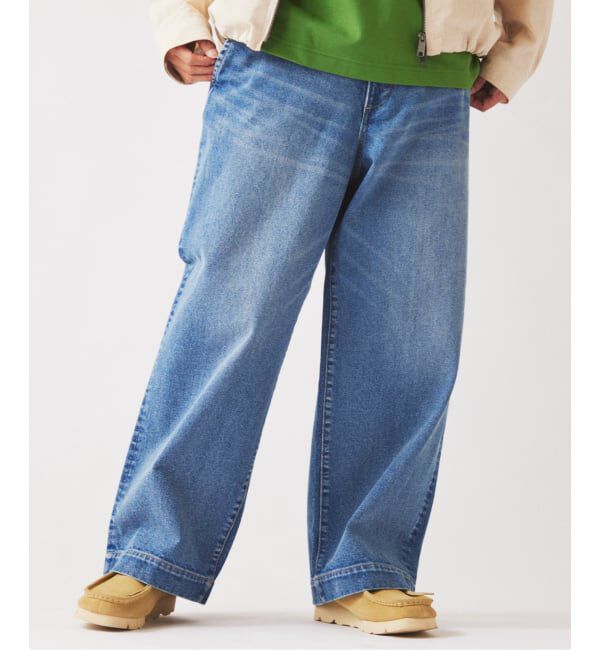 JOURNAL STANDARD relume「クラフトデニム 12oz ワイド デニム スラックス」|デニム|