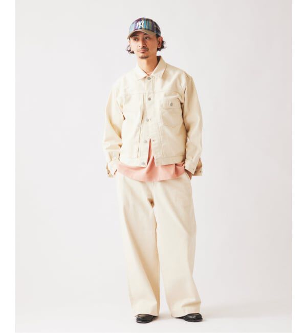 JOURNAL STANDARD relume「クラフトデニム 12oz ワイド デニム スラックス」|デニム|