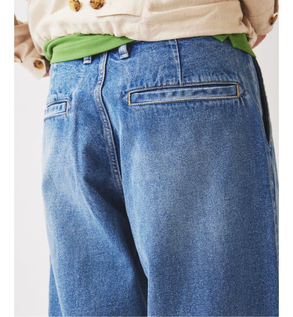 JOURNAL STANDARD relume「クラフトデニム 12oz ワイド デニム スラックス」|デニム|