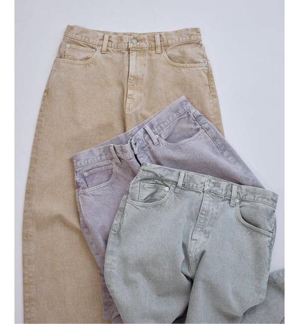 JOURNAL STANDARD relume「＜Relume Jeans＞コーンデニム カツラギ ワイドパンツ」|デニム|