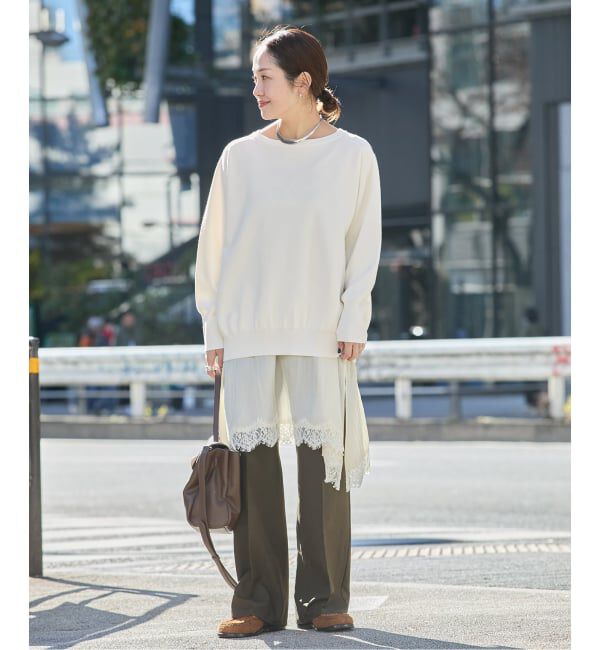 JOURNAL STANDARD「ウォッシャブルラグランプルオーバー」|ニット・セーター|