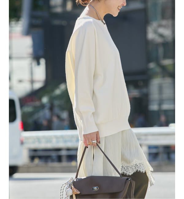 JOURNAL STANDARD「ウォッシャブルラグランプルオーバー」|ニット・セーター|