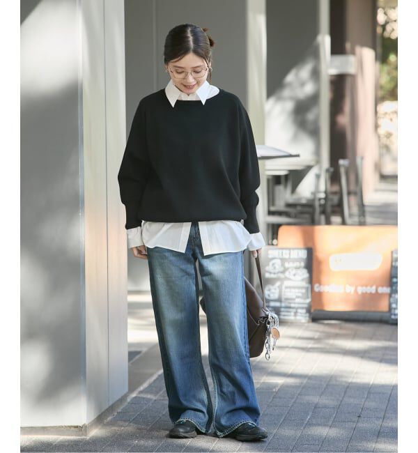 JOURNAL STANDARD「ウォッシャブルラグランプルオーバー」|ニット・セーター|