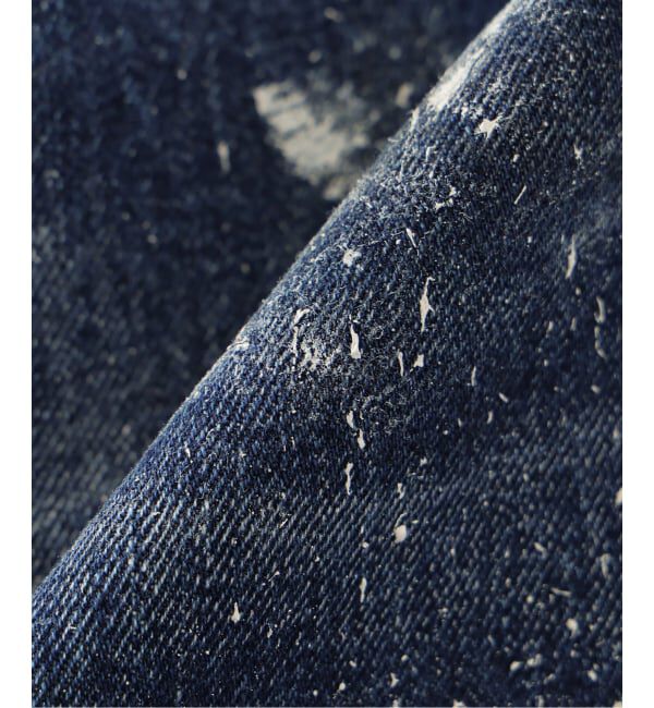 J.S.Homestead「《予約》J.S.Homestead / エイジングデニム ワイド 5ポケ ペイント」|デニム|