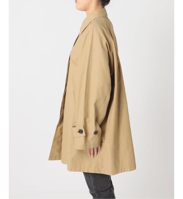 JOURNAL STANDARD relume「《追加》［26SS新作］コットンナイロンAラインステンコート」|ステンカラーコート|