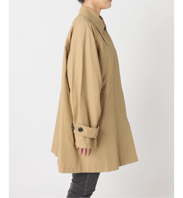 JOURNAL STANDARD relume「《追加》［26SS新作］コットンナイロンAラインステンコート」|ステンカラーコート|