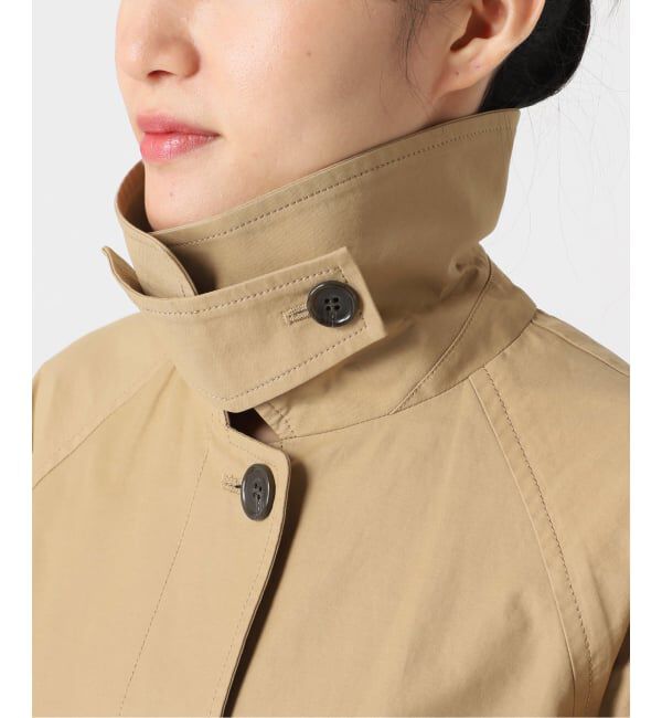 JOURNAL STANDARD relume「《追加》［26SS新作］コットンナイロンAラインステンコート」|ステンカラーコート|