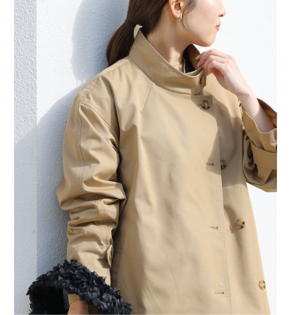 JOURNAL STANDARD relume「《追加》［26SS新作］撥水 / スタンドポンチョコート」|トレンチコート|