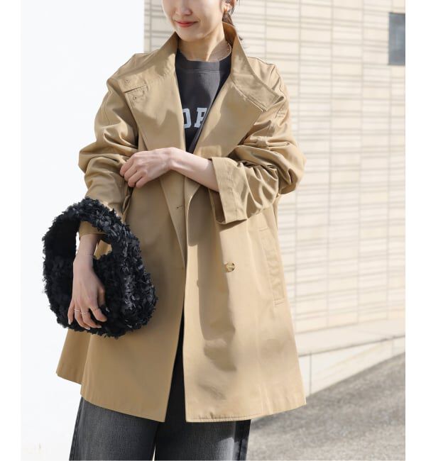 JOURNAL STANDARD relume「《追加》［26SS新作］撥水 / スタンドポンチョコート」|トレンチコート|