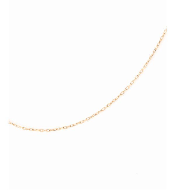 Lilas by Spick&Span「トラペゾイドダイヤ50cmネックレス K10」|ネックレス|