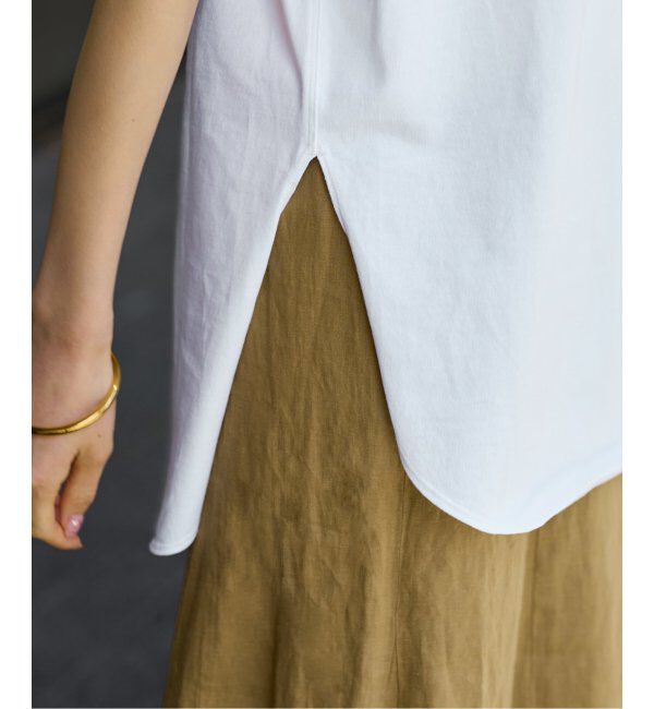 FRAMeWORK「ATON/エイトン 12/-AIR SPINNING ROUND HEM タンクトップ」|タンクトップ|