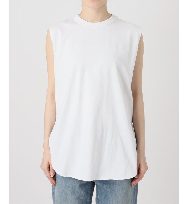 FRAMeWORK「ATON/エイトン 12/-AIR SPINNING ROUND HEM タンクトップ」|タンクトップ|