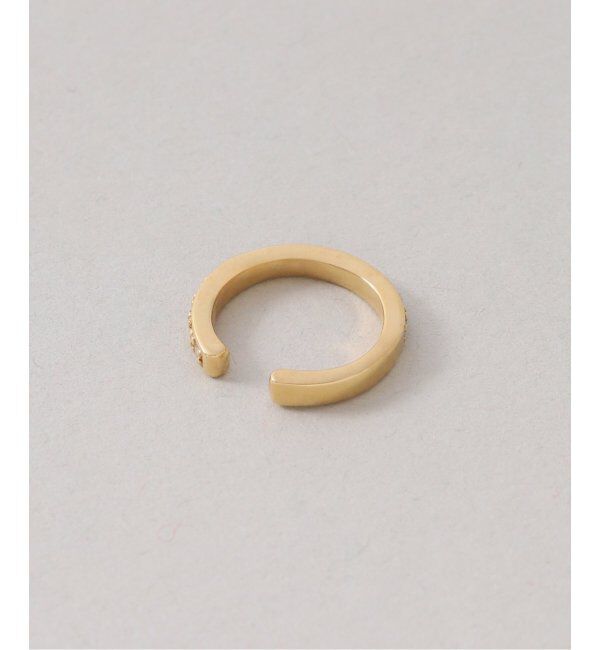 Spick and Span「《WEB限定》【SAMH by LILAS】イヤーカフホワイトトパーズSV（片耳）」|イヤーカフ|