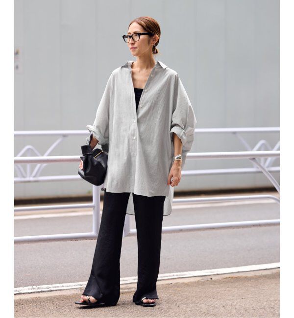 FRAMeWORK「≪追加≫ハーフスリーブポンチョシャツ」|シャツ・ブラウス|