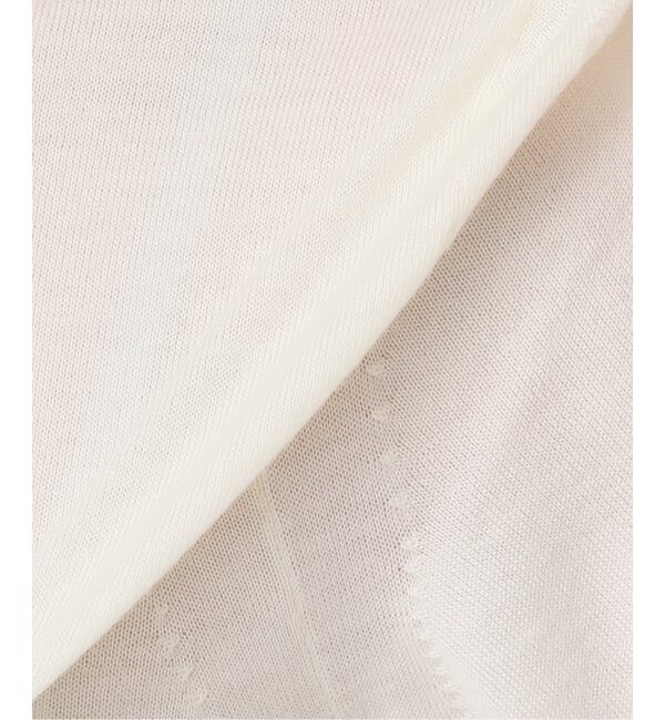 FRAMeWORK「イタリアヤーン basicハーフスリーブプルオーバー」|ニット・セーター|