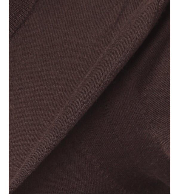 FRAMeWORK「イタリアヤーン basicハーフスリーブプルオーバー」|ニット・セーター|