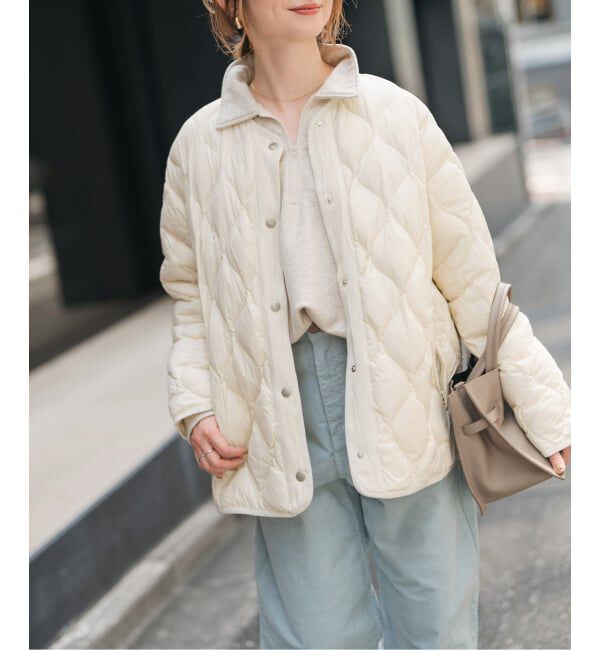 Spick and Span「TAION / タイオン *Spick別注キルティングブルゾン」|ダウン|