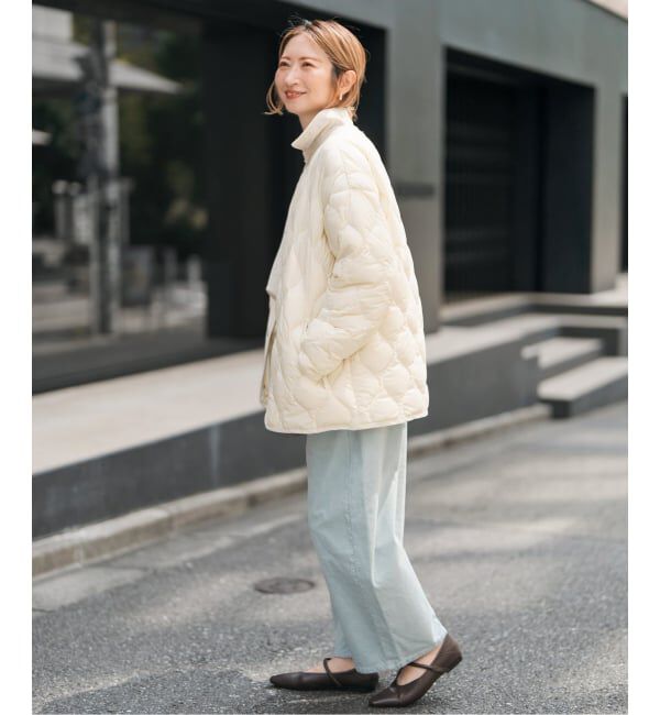 Spick and Span「TAION / タイオン *Spick別注キルティングブルゾン」|ダウン|