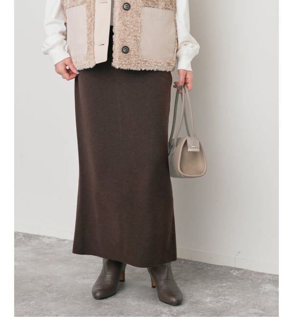 Spick and Span「ミラノリブニットスカート」|スカート|