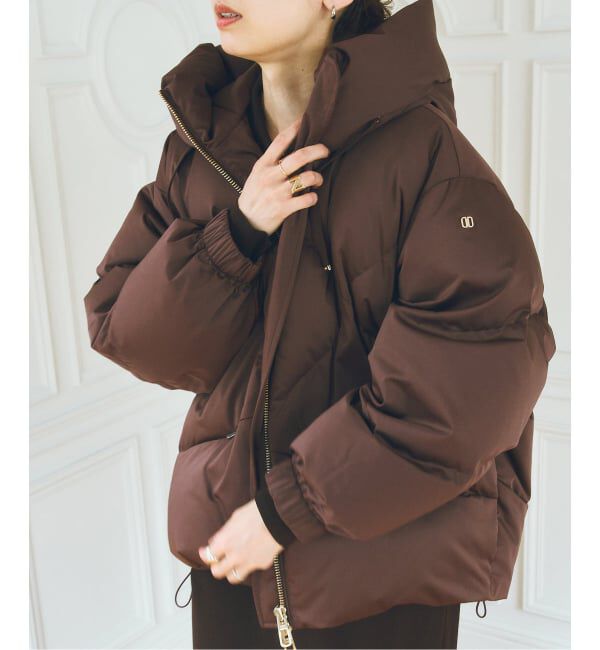 NOBLE「《追加・NOBLE別注》DUNO/デュノ PEGGIE(ペギー)」|ダウン|ブラウン