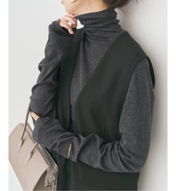 Spick and Span「《追加》ハイネックプルオーバー」|Tシャツ・カットソー|