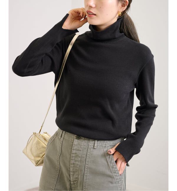 FRAMeWORK「≪WEB限定追加≫スムースタートルネック」|Tシャツ・カットソー|
