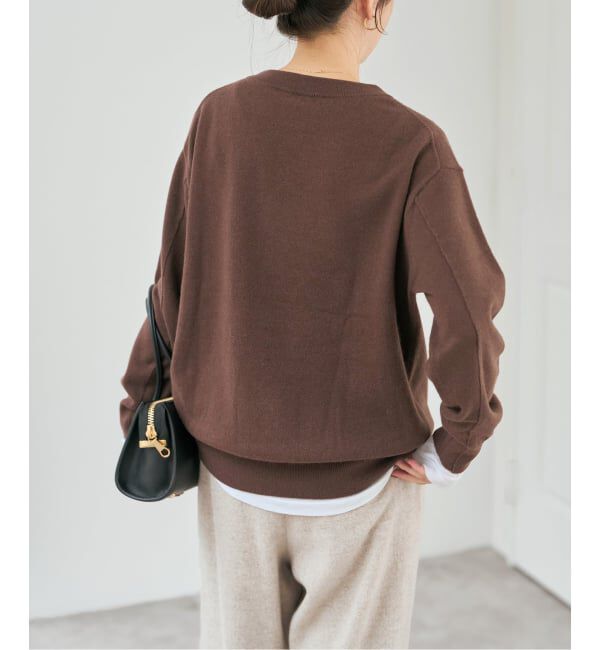 Spick and Span「《WEB限定 / 追加》ESSENCEロゴニット」|ニット・セーター|