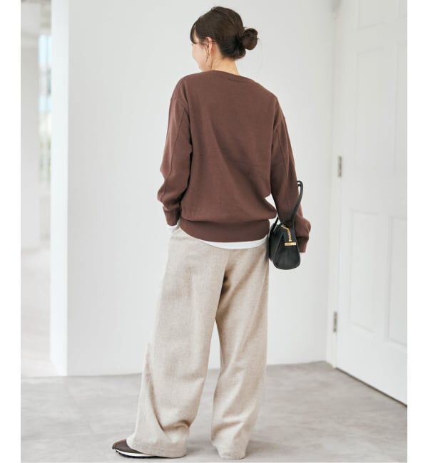 Spick and Span「《WEB限定 / 追加》ESSENCEロゴニット」|ニット・セーター|