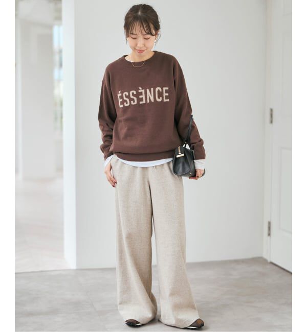 Spick and Span「《WEB限定 / 追加》ESSENCEロゴニット」|ニット・セーター|