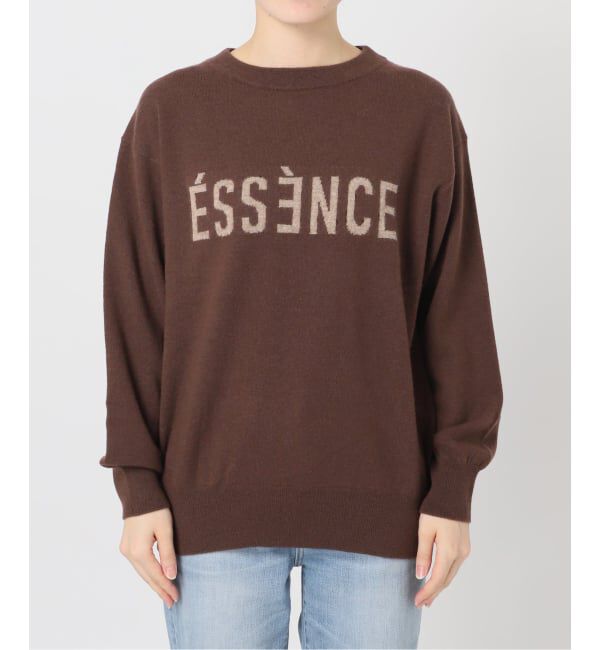 Spick and Span「《WEB限定 / 追加》ESSENCEロゴニット」|ニット・セーター|