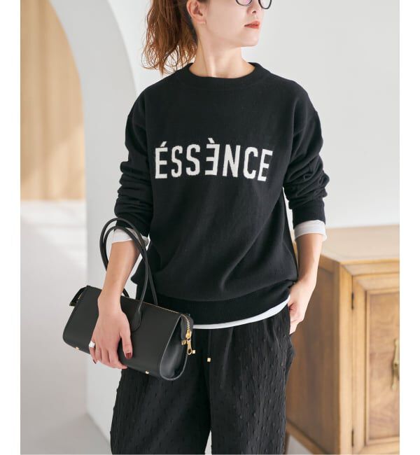 Spick and Span「《WEB限定 / 追加》ESSENCEロゴニット」|ニット・セーター|