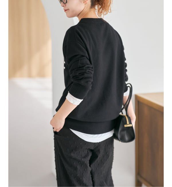 Spick and Span「《WEB限定 / 追加》ESSENCEロゴニット」|ニット・セーター|