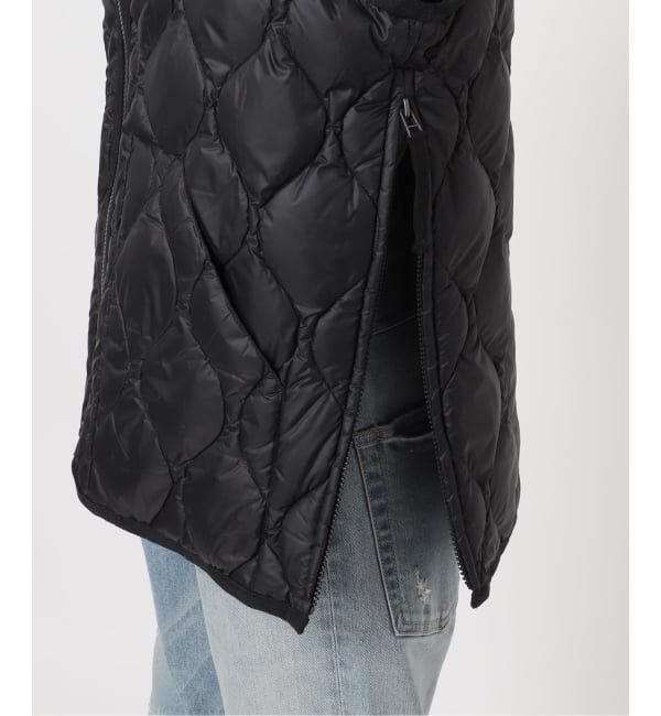 FRAMeWORK「TAION/タイオン MILITARY V NECK WZIPダウンベスト」|ダウン|