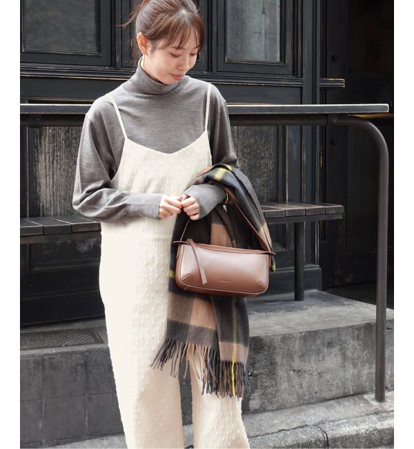 Spick and Span「《WEB限定》ドットジャガードサロペット」|オールインワン|