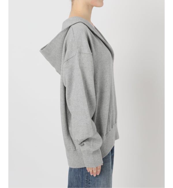 Spick and Span「コットンカシミヤフードニットプルオーバー」|ニット・セーター|