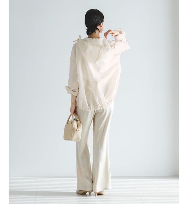 NOBLE「《WEB限定追加予約2》ミルキーシアーボリュームブルゾン」|その他|