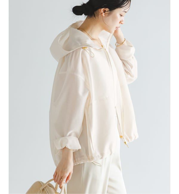 NOBLE「《WEB限定追加予約2》ミルキーシアーボリュームブルゾン」|その他|