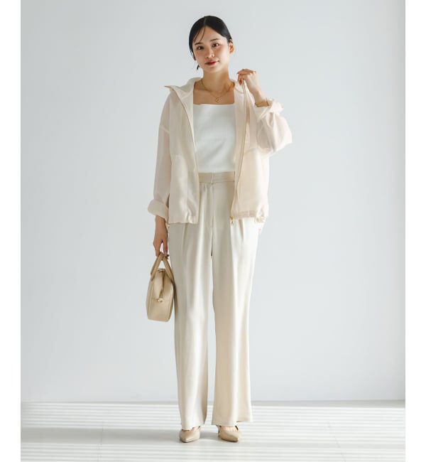 NOBLE「《WEB限定追加予約2》ミルキーシアーボリュームブルゾン」|その他|