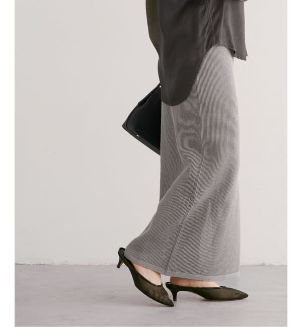 NOBLE「《セットアップ対応》メッシュニットスカート」|スカート|