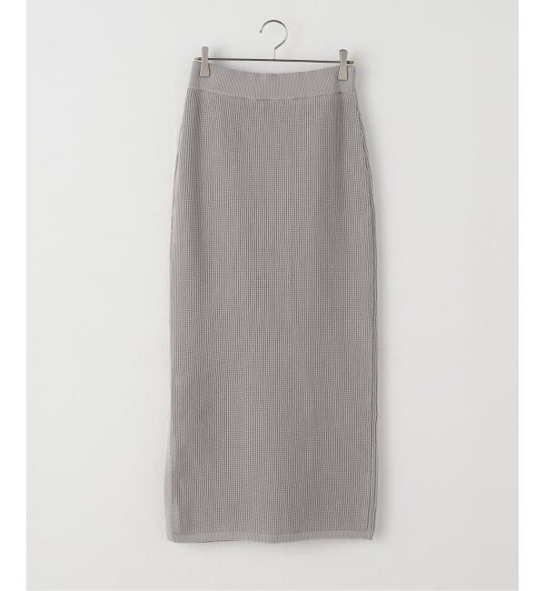 NOBLE「《セットアップ対応》メッシュニットスカート」|スカート|