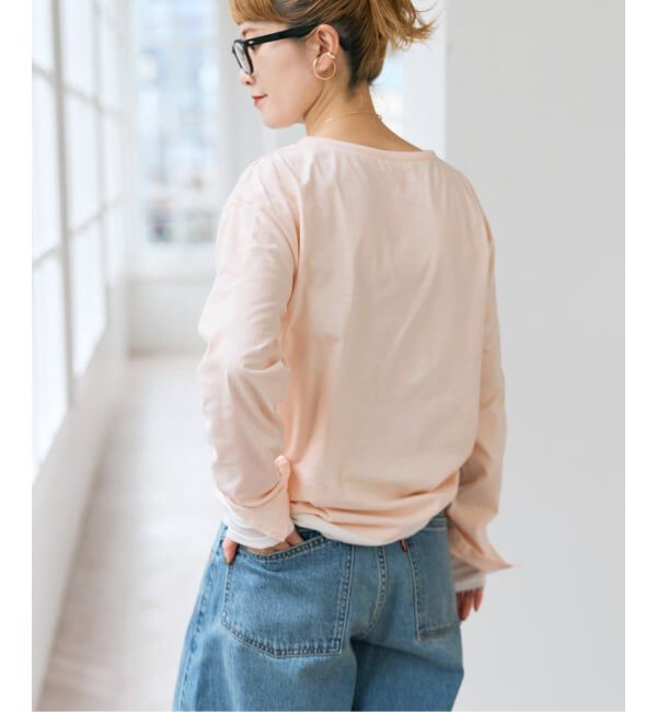 Spick and Span「《一部店舗+WEB限定》2枚SET レイヤードプルオーバー」|Tシャツ・カットソー|